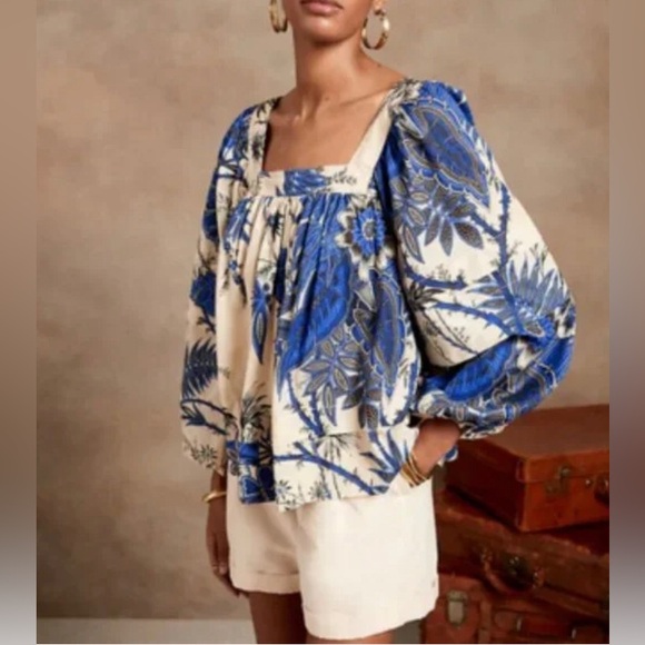 Elie Tahari Tops - Elie Tahari cotton Blouse